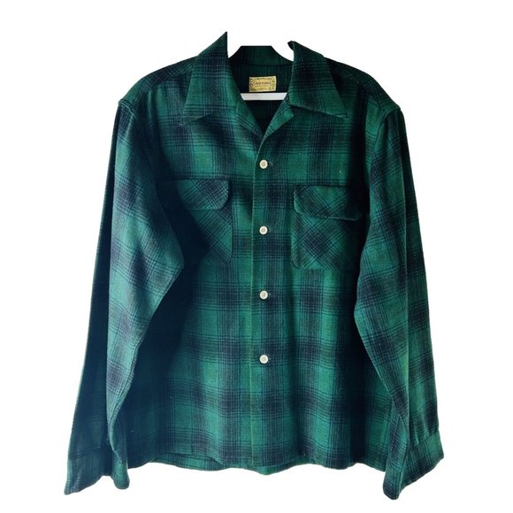 Ensenada | Shirts | Vtg 94s Ensenada Sportswear Wool Plaid Button